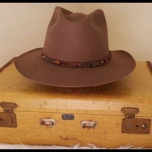 Vintage wool fedora